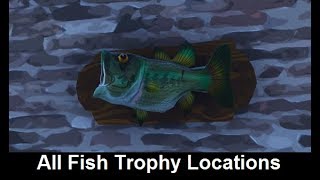 fortnite br all fish trophy locations season 6 week 8 challenge - locations for fish trophies fortnite