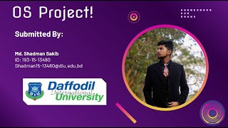 OS mini Project || Medicine Store || Operating System || DIU || Ubuntu Linux || Shell Scripting