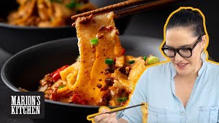 Spicy Pork Hand-Pulled Noodles - Marion's Kitchen