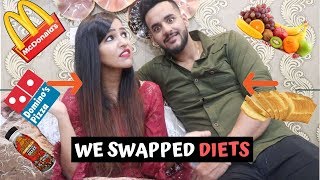 I SWAPPED Diets with my BROTHER *EPIC FAIL*