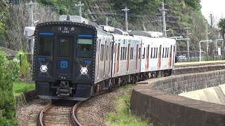 【海岸線を行く！】大村線 YC1系 区間快速シーサイドライナー佐世保行き 千綿駅