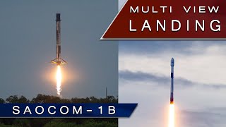SpaceX: Saocom-1B, GNOMES-1 & Tyvak-0172 (AMAZING FULL LANDING - NO VIDEO CUTOUT)
