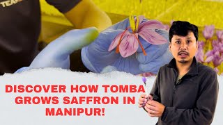 First in Manipur: Tomba’s Saffron Farming Lab \u0026 Process!