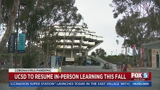 UCSD Plans To Resume In-Person Learning This Fall