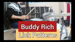 Buddy Rich Lick Patterns