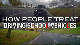 How People Treat Driving School Vehicles | Tailgating Tension