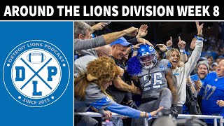 Daily DLP: Around The Detroit Lions Division Week 8 | Detroit Lions Podcast