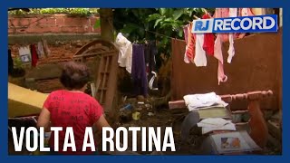 Chuva em Campos: Moradores de Santo Eduardo juntam forças para retomar a rotina