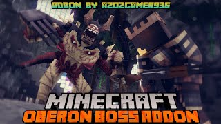 Minecraft Pe Bosses Mod - Oberon Boss (After Midnight Event) Addon - MCPE Mod and Addon Showcase