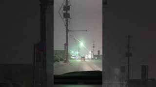 2023年2月10日 雪の八戸市 車載動画 #shorts