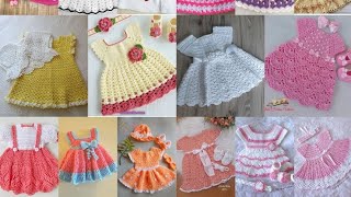 🌿WOW🥰BEAUTIFUL CROCHET BABY DRESS🥰|#crochet #dress #design #viralvideo