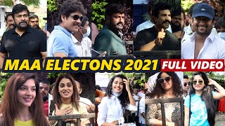 MAA Elections 2021 FULL Video | Prakash Raj , Vishnu Manchu | TFPC
