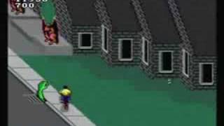 Paperboy 2 - SNES Gameplay