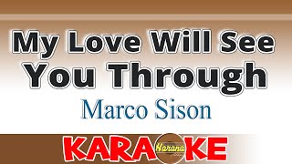 My Love Will See You Through (Karaoke) Marco Sison