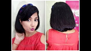 How to make a faux bob | How to fake short hair