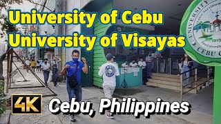 UC Main to University of Visayas  [ 4K ] Walktour | via COLON ST.