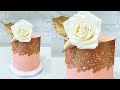 How to make an elegant cake with edible lace recipe | Cake decorating tutorials | Sugarella Sweets