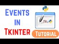 Tkinter Tutorial For Beginners - Python Tkinter Events | Tkinter event handling