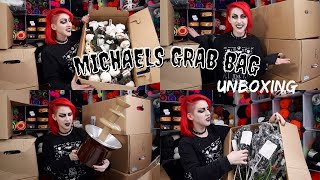 Huge Michaels Grab Bags Unboxing! February 2023 ~ Valloween and Hexmas Edition!