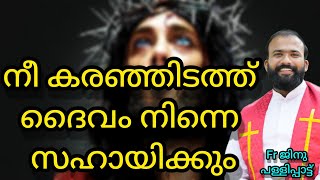 നീ കരഞ്ഞിടുത്ത് ദൈവം നിന്നെ സഹായിക്കും.. ദൈവം നിന്നെ ഉയർത്തും  #frjinupallipatt #retreat #frdaniel