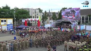 101e 4daagse Nijmegen 2017 - De officiële opening en vlaggen parade