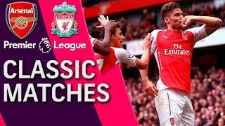 Arsenal v. Liverpool | PREMIER LEAGUE CLASSIC MATCH | 4/4/15 | NBC Sports