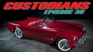 CLASSIC CAR CUSTODIANS - EPISODE 36 - 1954 CORVETTE - THE CONENCTICUT SPORTSMAN RED