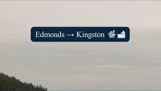 View From Ferry Crossing Between Edmonds And Kingston