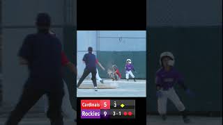 BASEBALL GAME HIGHLIGHTS LITTLE LEAGUE SUMMER BALL 少年野球 試合動画 アメリカ サマーボールでヒットを打つ！7.18.2023