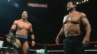 The Rock and his father unite at WrestleMania 13