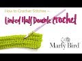 How to Crochet Stitches --  Linked Half Double Crochet