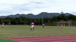 関西サッカーリーグ 2015-09-21 アミティエSC京都－関大FC2008（前半）