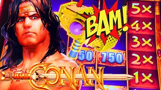 NEW! CONAN THE BARBARIAN! WE WANT THE HAMMER!! Slot Machine (ARISTOCRAT GAMING)