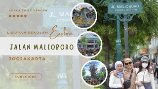 Serunya Liburan Sekolah Aufaa Fedora Lalita Eksplorasi Jalan Malioboro Jogjakarta!