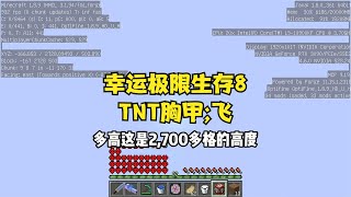 幸运极限生存8TNT胸甲；你想起飞吗