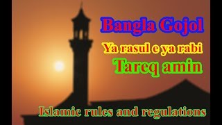 Bangla islamic gozol - ya rasul e ya rabi ami ashiq tomari tareq amin ( hamd )