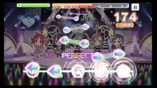 デレステ 流れ星キセキ (Nagareboshi Kiseki) MASTER+ 譜面確認