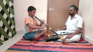 Ragam hamsadhwani abhishta vardha thyagaraja Swamy varikriti Aditalam Nadaswaram practice