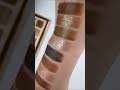 natasha denona i need a warm palette swatches