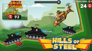 Hills Of Steel - JUNGLE PATROL Stage Walkthought Gameplay