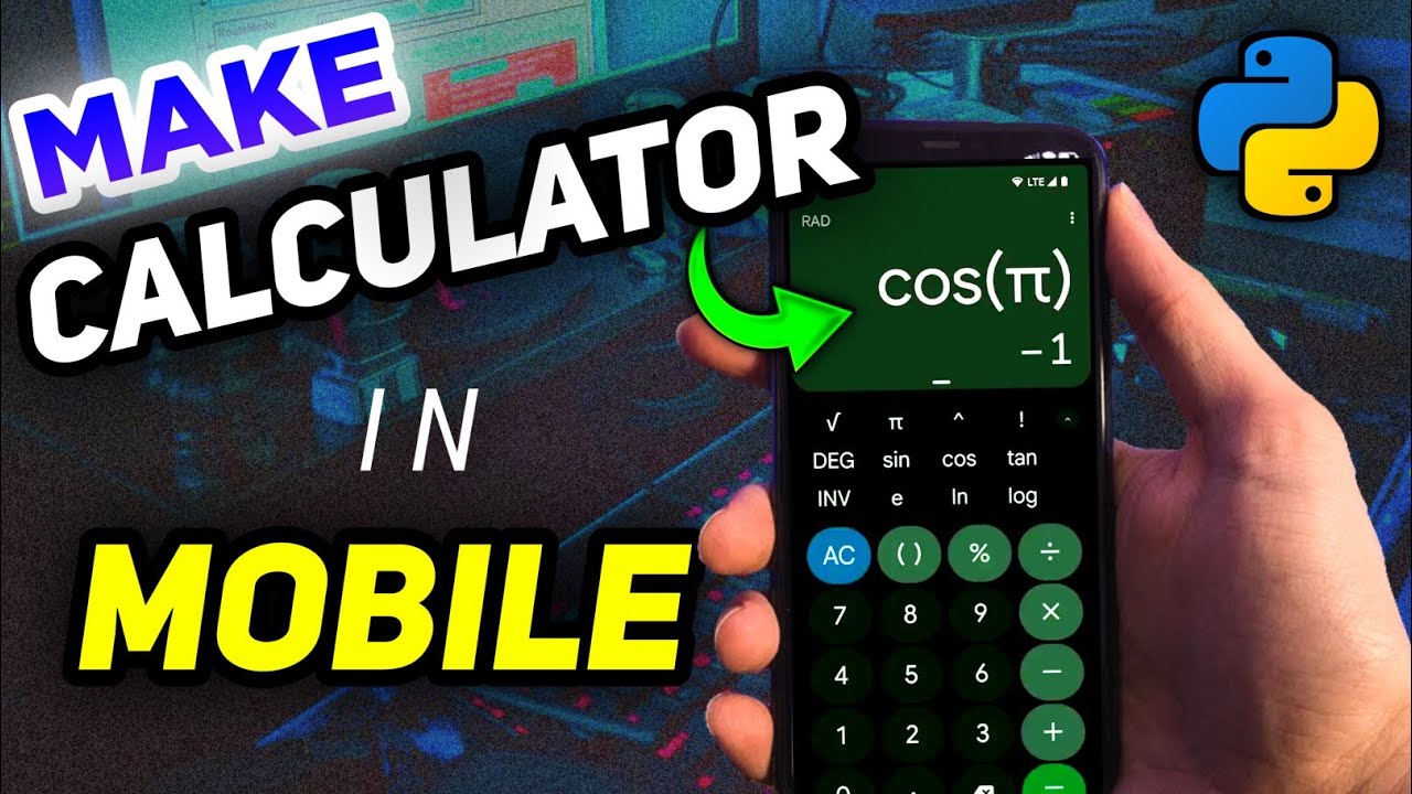 How To Create A Calculator Using Python In Mobile Phone рџ ґ Calculator