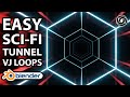 Easy Sci-Fi Tunnel VJ Loops With Evee - Blender Tutorial