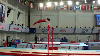 TOURNICOURT Victor (BEL) - 2023 Artistic Junior Worlds - Qualifications Horizontal Bar