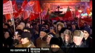 Russia: protesters demand Putin's resignation