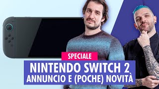 NINTENDO SWITCH 2 | Annuncio Ufficiale e (poche) Novità | SPECIALE