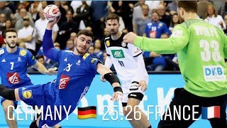 EPIC LAST SECONDS!! HANDBALL-WM 3rd Place Game || Germany vs France