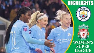 Manchester City vs Liverpool 5-1 All Goals & Highlights || FA Women's Super League 2024