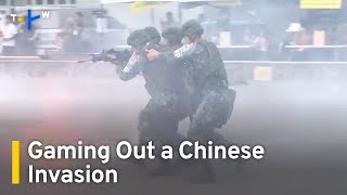 Presidential Office Stages Civil Defense War Games Simulating Chinese Invasion｜TaiwanPlus News