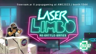 AWE USA 2023 | Laser Limbo Mixed Reality Laser Tag Is INCREDIBLE!