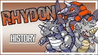 How has RHYDON EVOLVED? - History (Gen 1-7)